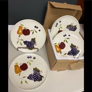 Celebrating Home Sonoma villa Stoneware Salad plates